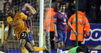Zubar: Celebrates equaliser against Eagles